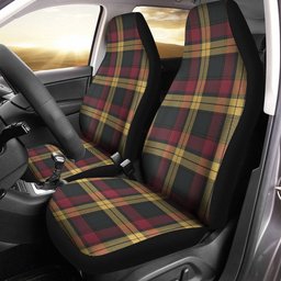 ScotsTee Shop Scottish MacMillan Weathered Clan Crest Tartan Car Seat Covers