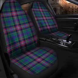 ScotsTee Shop Scottish Pitcairn Hunting Modern Clan Crest Tartan Car Seat Covers