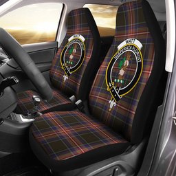 ScotsTee Shop Scottish Watt (Wate) Weathered Clan Crest Tartan Car Seat Covers