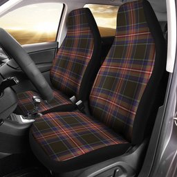 ScotsTee Shop Scottish Watt (Wate) Weathered Clan Crest Tartan Car Seat Covers
