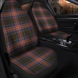ScotsTee Shop Scottish Watt (Wate) Weathered Clan Crest Tartan Car Seat Covers