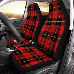ScotsTee Shop Scottish Wallace (Wallas) Modern Clan Crest Tartan Car Seat Covers