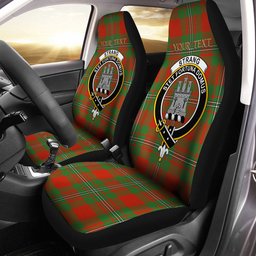 ScotsTee Shop Scottish Strang Ancient Clan Crest Tartan Car Seat Covers