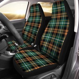 ScotsTee Shop Scottish Ramsay Orange Modern Clan Crest Tartan Car Seat Covers