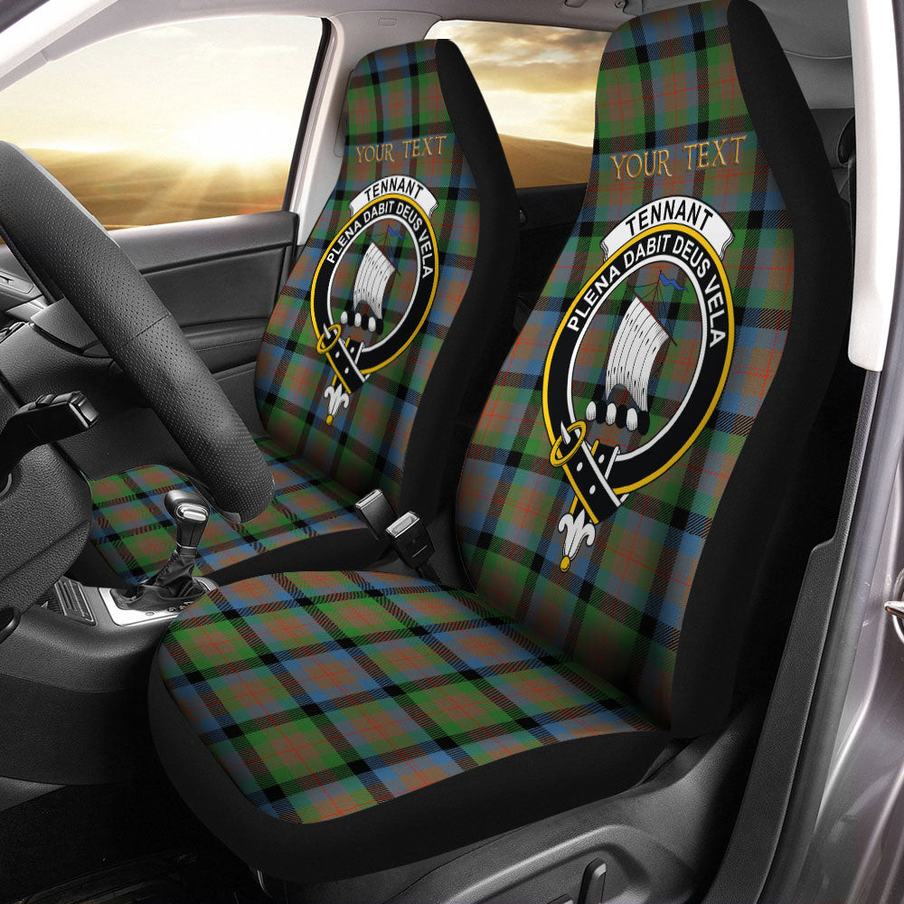 ScotsTee Shop Scottish Tennant Ancient Clan Crest Tartan Car Seat Covers