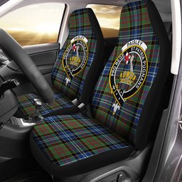 ScotsTee Shop Scottish Paisley Drennan (Drennan Drennan) Modern Clan Crest Tartan Car Seat Covers