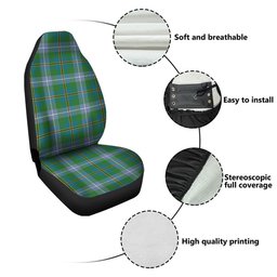 ScotsTee Shop Scottish Porteous Ancient Clan Crest Tartan Car Seat Covers