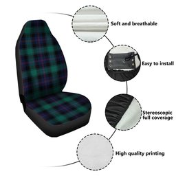 ScotsTee Shop Scottish MacTaggart Modern Clan Crest Tartan Car Seat Covers