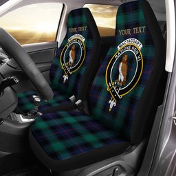 ScotsTee Shop Scottish MacTaggart Modern Clan Crest Tartan Car Seat Covers