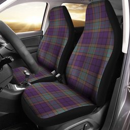 ScotsTee Shop Scottish Wardlaw Weathered Clan Crest Tartan Car Seat Covers