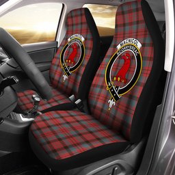 ScotsTee Shop Scottish MacNicol Weathered Clan Crest Tartan Car Seat Covers