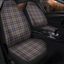 ScotsTee Shop Scottish Tailyour Weathered Clan Crest Tartan Car Seat Covers