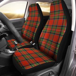 ScotsTee Shop Scottish Stewart Royal (Royal Stewart) Ancient Clan Crest Tartan Car Seat Covers