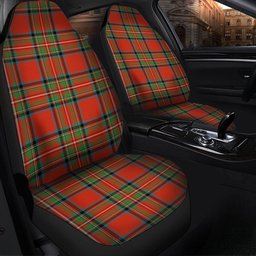 ScotsTee Shop Scottish Stewart Royal (Royal Stewart) Ancient Clan Crest Tartan Car Seat Covers