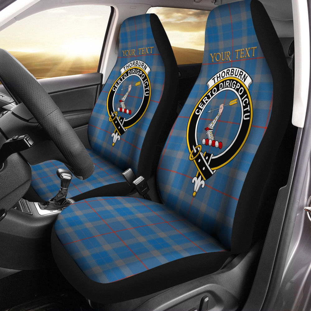 ScotsTee Shop Scottish Thorburn (Thurburn) Ancient Clan Crest Tartan Car Seat Covers