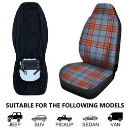 ScotsTee Shop Scottish Traill (Trayle) Ancient Clan Crest Tartan Car Seat Covers
