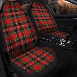 ScotsTee Shop Scottish MacPherson Modern Clan Crest Tartan Car Seat Covers