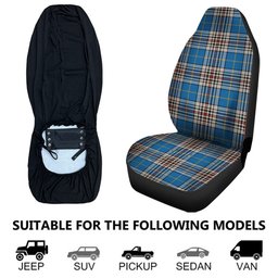 ScotsTee Shop Scottish Thompson Variant (Thomson Variant) Ancient Clan Crest Tartan Car Seat Covers