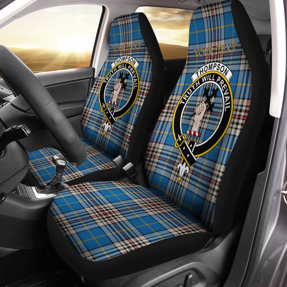 ScotsTee Shop Scottish Thompson Variant (Thomson Variant) Ancient Clan Crest Tartan Car Seat Covers