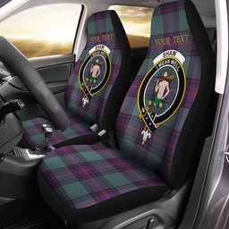 ScotsTee Shop Scottish Shaw Weathered Clan Crest Tartan Car Seat Covers