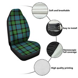 ScotsTee Shop Scottish MacWilliam (Williamson) Ancient Clan Crest Tartan Car Seat Covers
