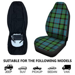 ScotsTee Shop Scottish MacWilliam (Williamson) Ancient Clan Crest Tartan Car Seat Covers