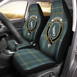 ScotsTee Shop Scottish Pearson Weathered Clan Crest Tartan Car Seat Covers