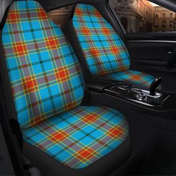 ScotsTee Shop Scottish Traill (Trayle) Weathered Clan Crest Tartan Car Seat Covers