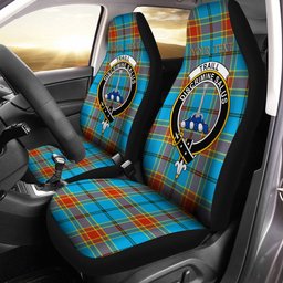 ScotsTee Shop Scottish Traill (Trayle) Weathered Clan Crest Tartan Car Seat Covers