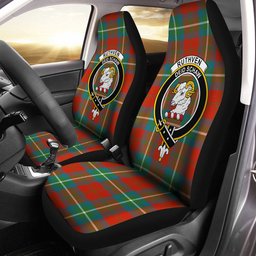 ScotsTee Shop Scottish Ruthven Ancient Clan Crest Tartan Car Seat Covers