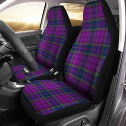 ScotsTee Shop Scottish Wardlaw Modern Clan Crest Tartan Car Seat Covers