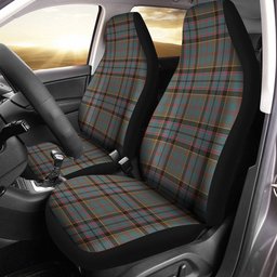 ScotsTee Shop Scottish Stinson (Stephenson Stevenson) Weathered Clan Crest Tartan Car Seat Covers