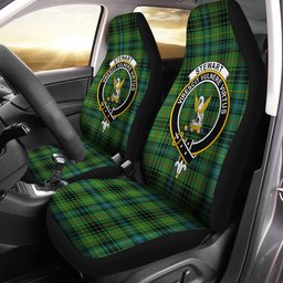 ScotsTee Shop Scottish Stewart Hunting Ancient Clan Crest Tartan Car Seat Covers