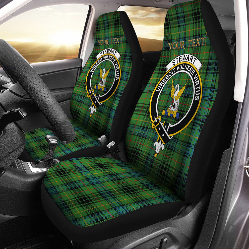 ScotsTee Shop Scottish Stewart Hunting Ancient Clan Crest Tartan Car Seat Covers