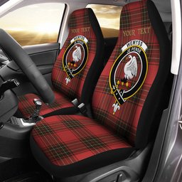 ScotsTee Shop Scottish Wemyss Weathered Clan Crest Tartan Car Seat Covers