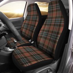 ScotsTee Shop Scottish Newlands (Walker Newlands) Weathered Clan Crest Tartan Car Seat Covers