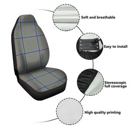 ScotsTee Shop Scottish Snodgrass Weathered Clan Crest Tartan Car Seat Covers