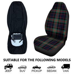ScotsTee Shop Scottish Newlands (Walker Newlands) Modern Clan Crest Tartan Car Seat Covers