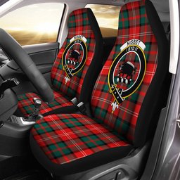 ScotsTee Shop Scottish Nisbet (Nisbit) Modern Clan Crest Tartan Car Seat Covers