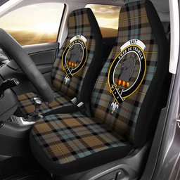 ScotsTee Shop Scottish Tait Weathered Clan Crest Tartan Car Seat Covers