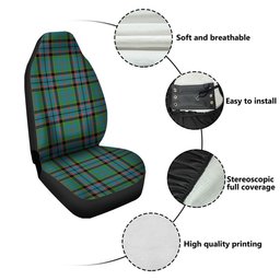 ScotsTee Shop Scottish Stinson (Stephenson Stevenson) Ancient Clan Crest Tartan Car Seat Covers