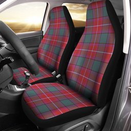 ScotsTee Shop Scottish Rattray Weathered Clan Crest Tartan Car Seat Covers