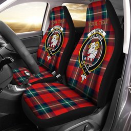 ScotsTee Shop Scottish Ruthven Modern Clan Crest Tartan Car Seat Covers