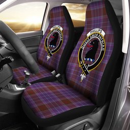 ScotsTee Shop Scottish Phillips Weathered Clan Crest Tartan Car Seat Covers