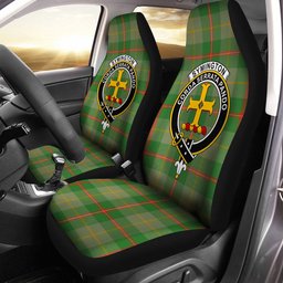 ScotsTee Shop Scottish Symington Ancient Clan Crest Tartan Car Seat Covers