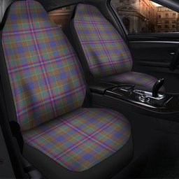ScotsTee Shop Scottish Pitcairn Hunting Weathered Clan Crest Tartan Car Seat Covers