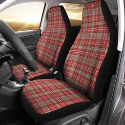 ScotsTee Shop Scottish Ogilvie Weathered Clan Crest Tartan Car Seat Covers
