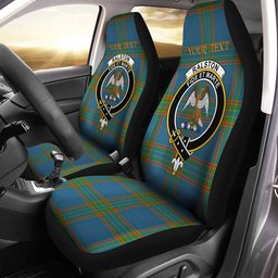 ScotsTee Shop Scottish Ralston UK Ancient Clan Crest Tartan Car Seat Covers
