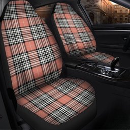 ScotsTee Shop Scottish Napier Rose Ancient Clan Crest Tartan Car Seat Covers