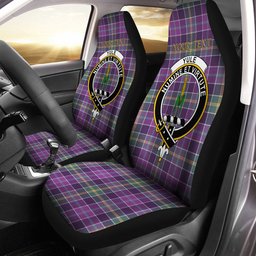 ScotsTee Shop Scottish Yule Weathered Clan Crest Tartan Car Seat Covers